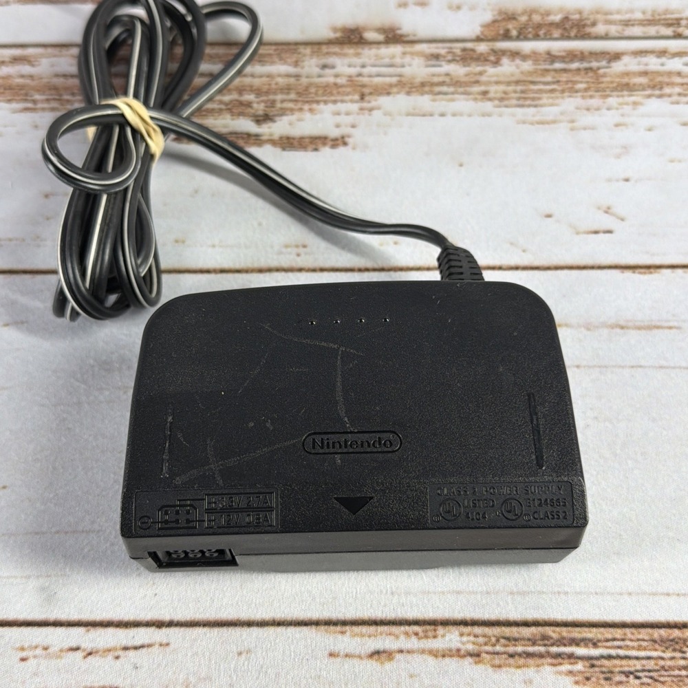 Nintendo 64 OEM Power Supply AC Adapter NUS-002 Tested Working - Picture 2 of 6